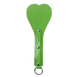 patent leather heart paddle