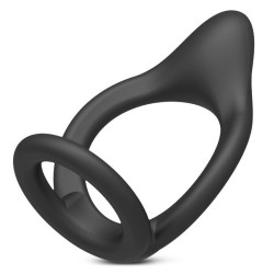 silicone dual cock ring