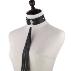 extra long tassel pendant collar