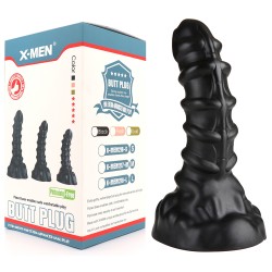 pvc extra large anal pleasure dildo