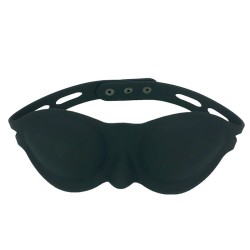 adjustable full silicone blindfold