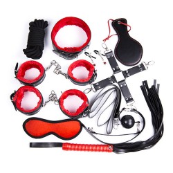 villus lined bondage kit 10 pcs